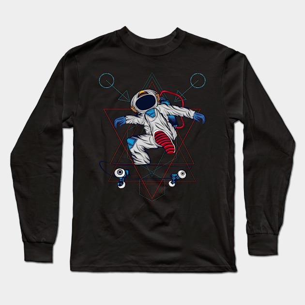 Abstracts Space Long Sleeve T-Shirt by Sensible